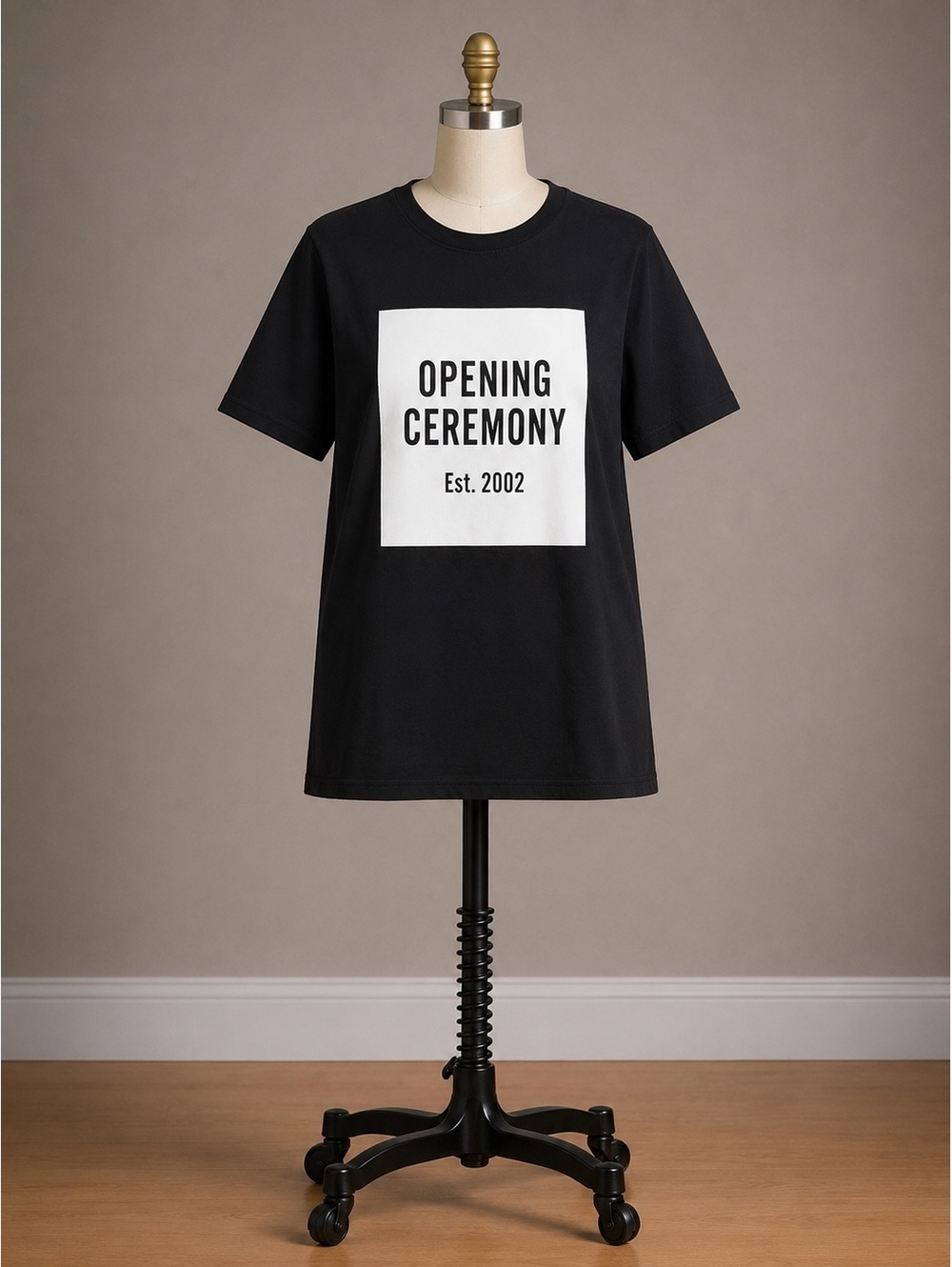 Opening Ceremony Men’s Black Graphic T-Shirt Medium NWT 100% Cotton Made in USA